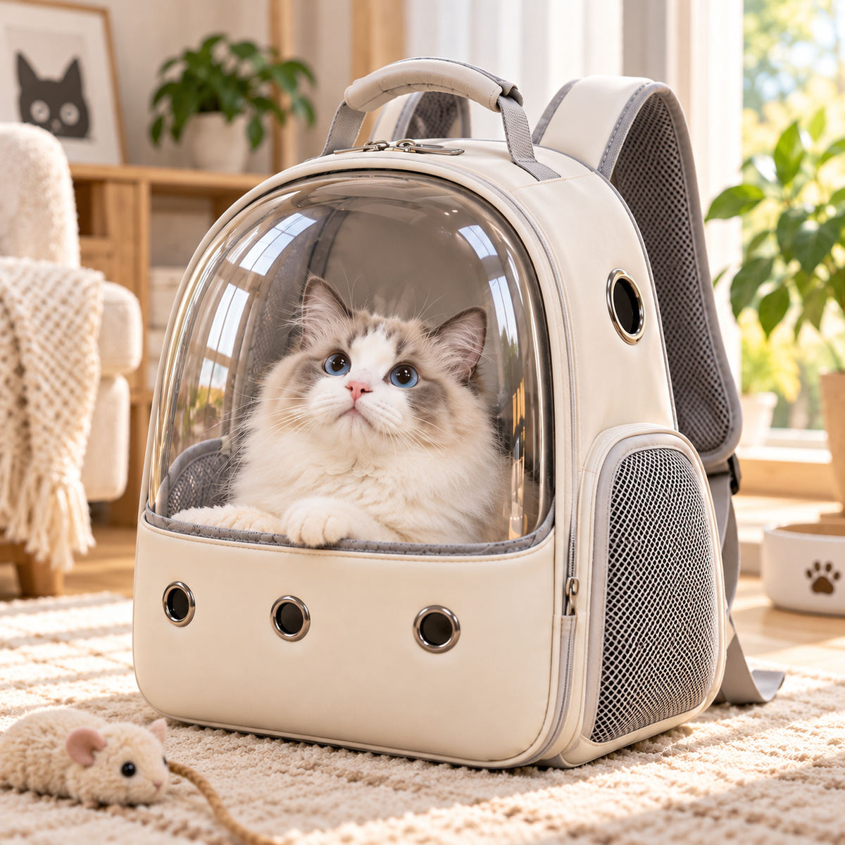Transparent Bubble Cat Carrier Backpack